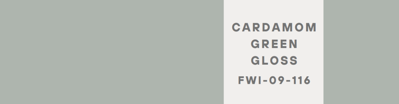 CARADAMOM GREEN GLOSS Lami Gloss Panel